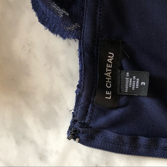 Blue Le Chateau Dress - Picture 3 of 3